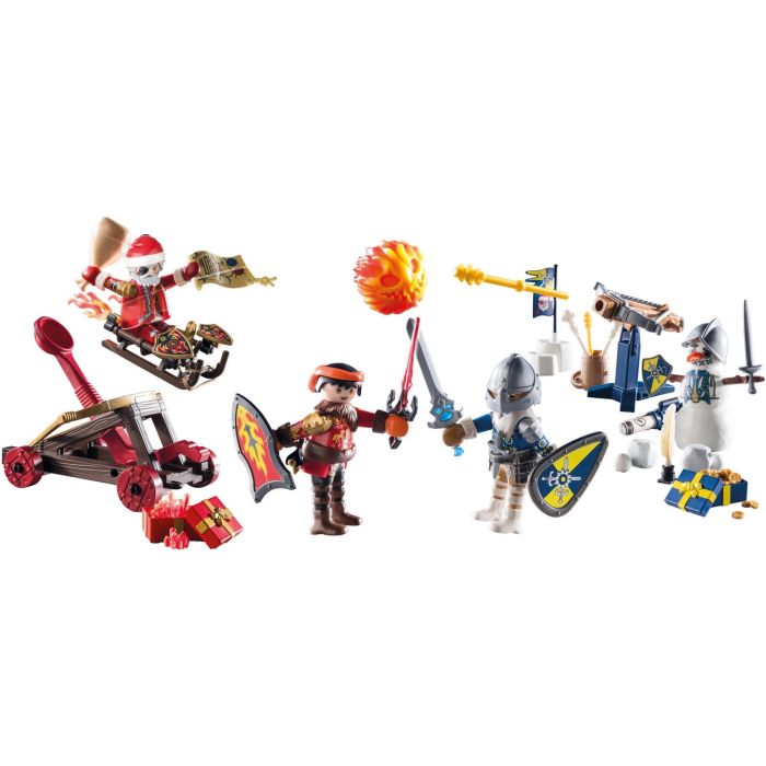 Playmobil Calendario Adviento Novelmore Batalla en la Nieve con Figuras y Accesorios 5 Playmobil Calendario Adviento Novelmore Batalla en la Nieve con Figuras y Accesorios 5