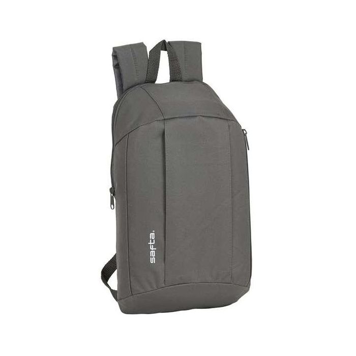 Safta Mini Mochila Bolsillo Vertical Gris Humo 2 Safta Mini Mochila Bolsillo Vertical Gris Humo 2