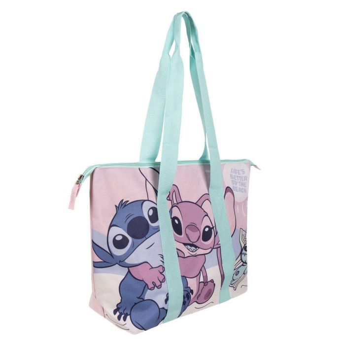 Bolsa de Playa Stitch Azul 47 x 33 x 15 cm