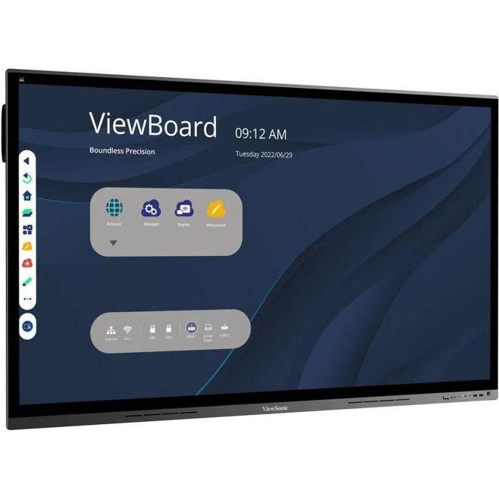 ViewSonic ViewBoard 62 series 65" 4K UHD Pantalla Táctil Interactiva Multipunto 20 Puntos 3