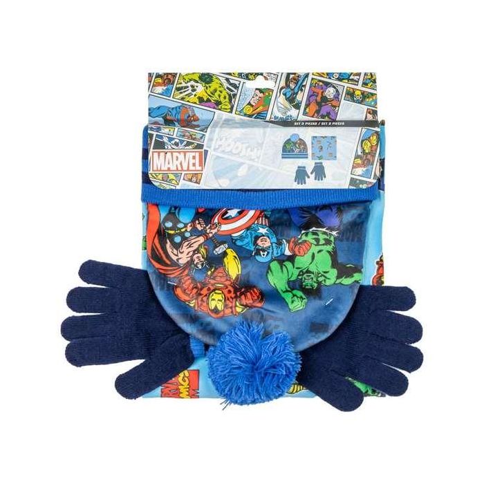 Conjunto 3 piezas snood avengers (gorro, braga cuello y guantes) 2/8 años. 5