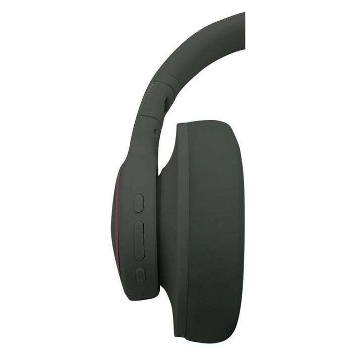 Elbe ABT-B26-N Auriculares de Diadema Bluetooth Plegable con Micrófono, Radio FM y Cable Aux-in, Negro/Rojo 4 Elbe ABT-B26-N Auriculares de Diadema Bluetooth Plegable con Micrófono, Radio FM y Cable Aux-in, Negro/Rojo 4