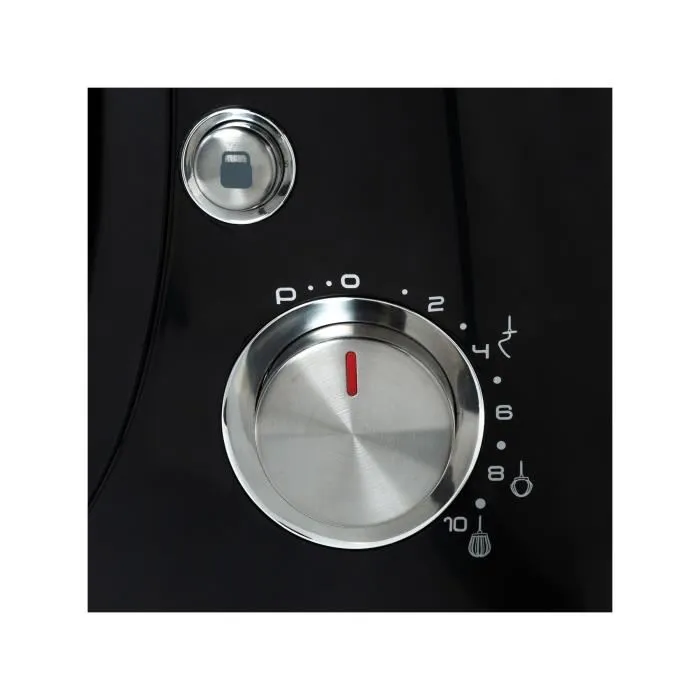 Continental Edison CERP800B Robot Pastelero - 800W - Negro - Bol 4,3 L 5