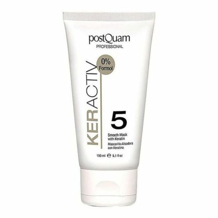 Postquam Haircare Keractiv Mascarilla Alisadora con Queratina y Karité para Hidratación Profunda, Liso y Brillante 150 ml