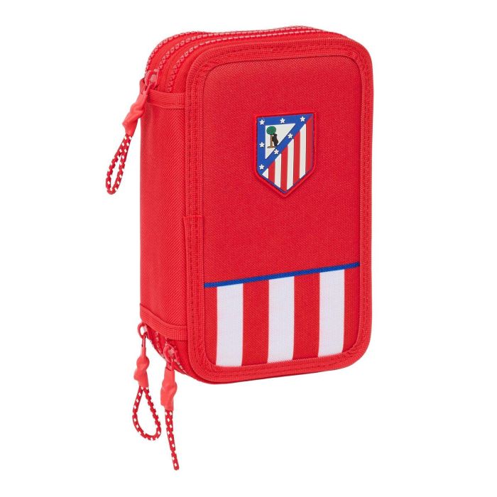 Plumier Triple Atlético Madrid Rojo 12,5 x 19,5 x 5,5 cm 36 Piezas 0 Plumier Triple Atlético Madrid Rojo 12,5 x 19,5 x 5,5 cm 36 Piezas 0