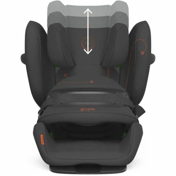 Cybex Pallas G - I -I -Auto Siege - Road Face - 16 meses a los 12 años - 1/2/3 Grupo - 76 a 150 cm - Gris 4