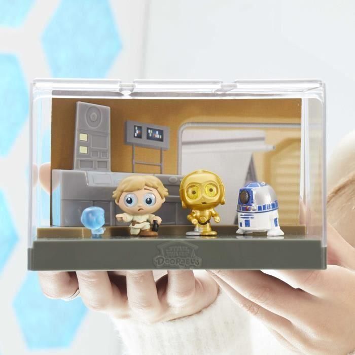 Figuras de colección - STAR WARS - Momento cinematográfico en pantalla grande - 6 escenas, 3 personajes cada una, a partir de 5 años 3 Figuras de colección - STAR WARS - Momento cinematográfico en pantalla grande - 6 escenas, 3 personajes cada una, a partir de 5 años 3