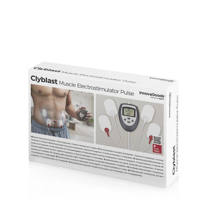 Electroestimulador Muscular Clyblast InnovaGoods 4 Electroestimulador Muscular Clyblast InnovaGoods 4