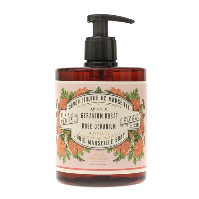 Panier Des Sens Absolue rose geranium jabon liquido marsella 500un Panier Des Sens Absolue rose geranium jabon liquido marsella 500un