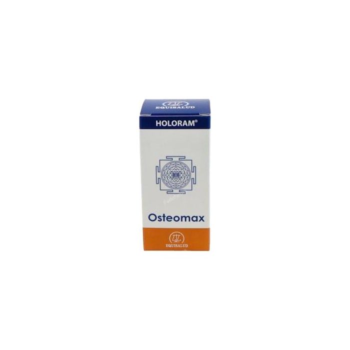 Holoram Osteomax 60Cap. Complemento para el Sistema Óseo con Minerales, Vitaminas, Colágeno y Aminoácidos