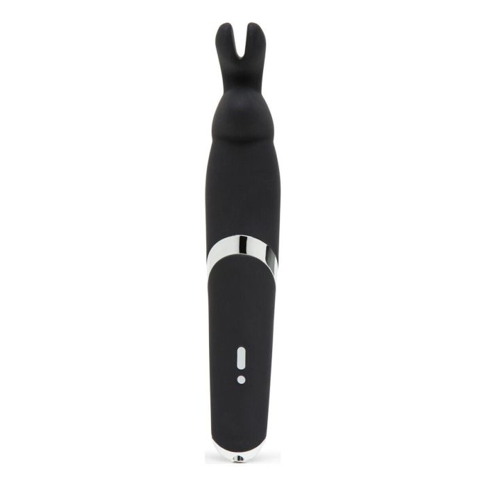 Varita Masajeadora Happy Rabbit Negro 4 Varita Masajeadora Happy Rabbit Negro 4