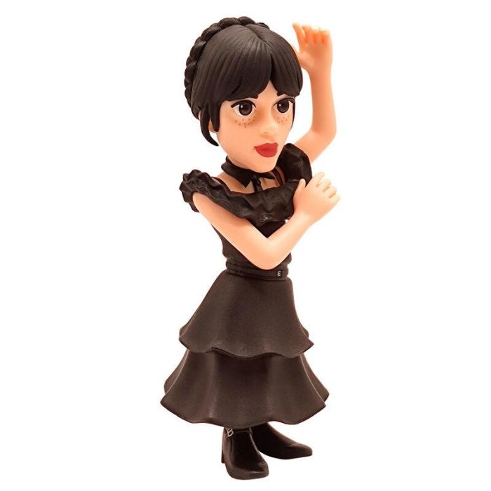 Minix Figura Wednesday Addams Vestido Baile 12 cm 2 Minix Figura Wednesday Addams Vestido Baile 12 cm 2