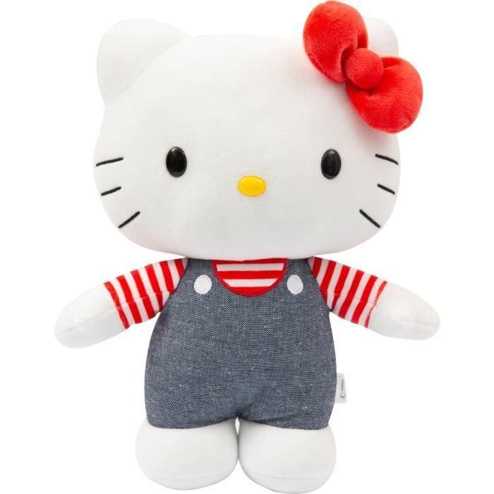 Peluche - GPTOYS - HELLO KITTY - HKT133 - Modelo azul vaquero - 30 cm - A partir de 3 años 1 Peluche - GPTOYS - HELLO KITTY - HKT133 - Modelo azul vaquero - 30 cm - A partir de 3 años 1