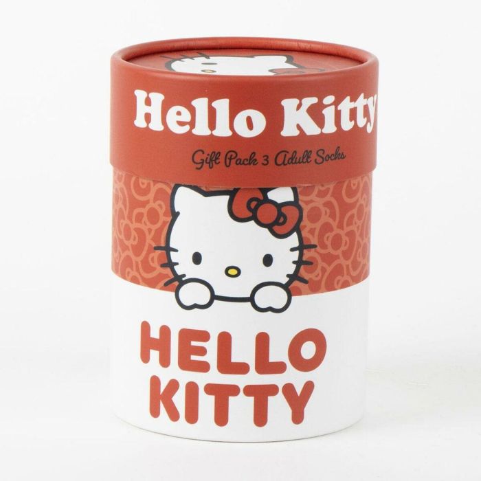 Calcetines Hello Kitty 3 pares (36-43) 3 Calcetines Hello Kitty 3 pares (36-43) 3