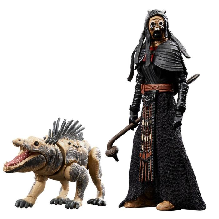 Hasbro Star Wars Figura Coleccion Vintage - Tusken Clan con Massiff 1 Hasbro Star Wars Figura Coleccion Vintage - Tusken Clan con Massiff 1