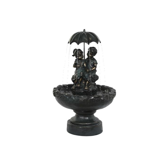 Fuente Terraza Y Jardin DKD Home Decor Azul Petroleo Negro 60 x 100 x 60 cm 0 Fuente Terraza Y Jardin DKD Home Decor Azul Petroleo Negro 60 x 100 x 60 cm 0