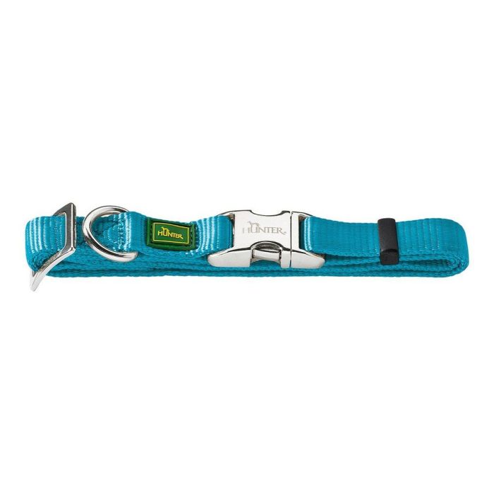 Hunter Collar Vario Basic Alu-Strong L Turquesa Cuello 40-55 cm Nylon