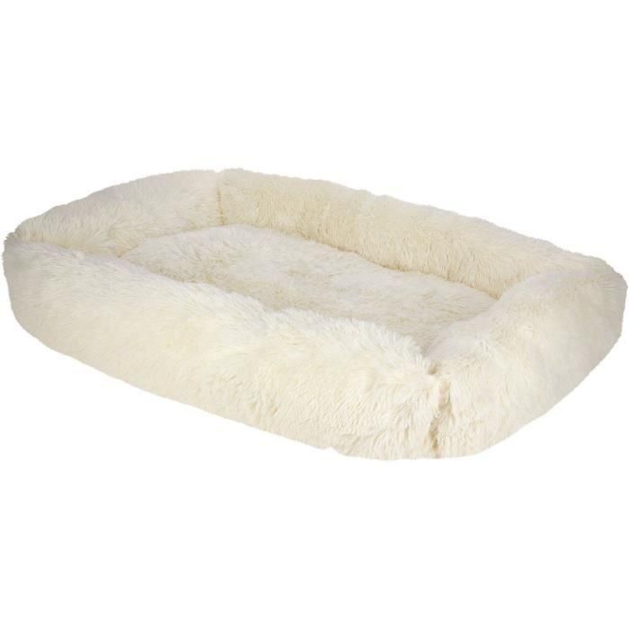 Kerbl KER4018653253731 - Cesta Esponjosa para Mascotas 100 x 70 cm Crema