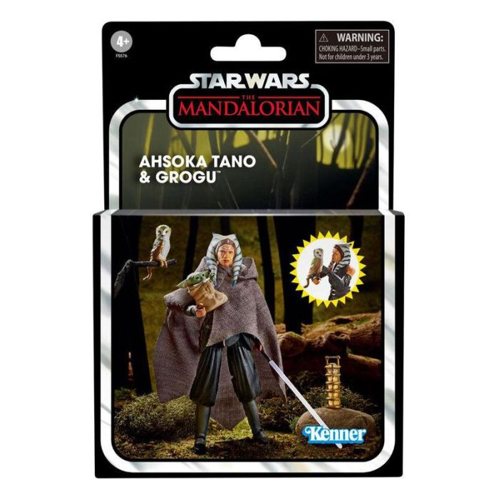 Figura Ahsoka Tano and Grogu Vintage Collection Star Wars 10cm 2