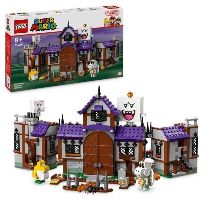 LEGO Super Mario 71436 Mansión Encantada del Rey Boo - Set de coleccionista de Nintendo LEGO Super Mario 71436 Mansión Encantada del Rey Boo - Set de coleccionista de Nintendo