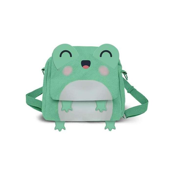 Karactermania Bolso-Mochila Kawaii Froggy Turquesa PVC 22x24x12cm