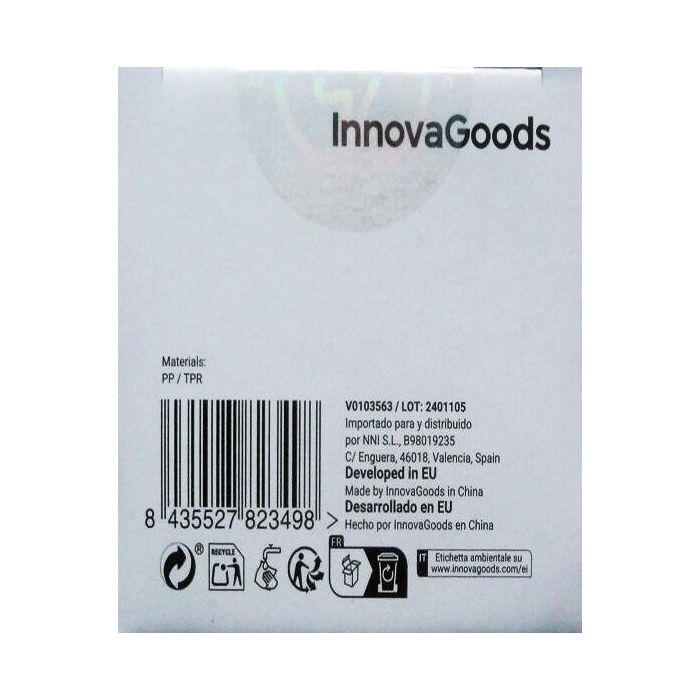 Set de Pies Antivibración Apilables Novib InnovaGoods 4 Unidades 18