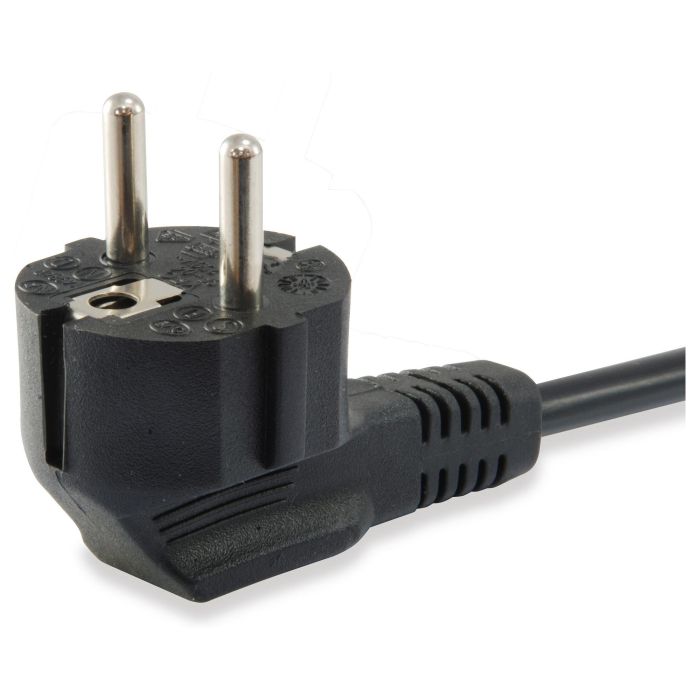 EQUIP Cable de Corriente IEC Schuko (Tipo F) a C13 - 3 Metros - Negro - 250V/10A - Ref. 112121 1 EQUIP Cable de Corriente IEC Schuko (Tipo F) a C13 - 3 Metros - Negro - 250V/10A - Ref. 112121 1