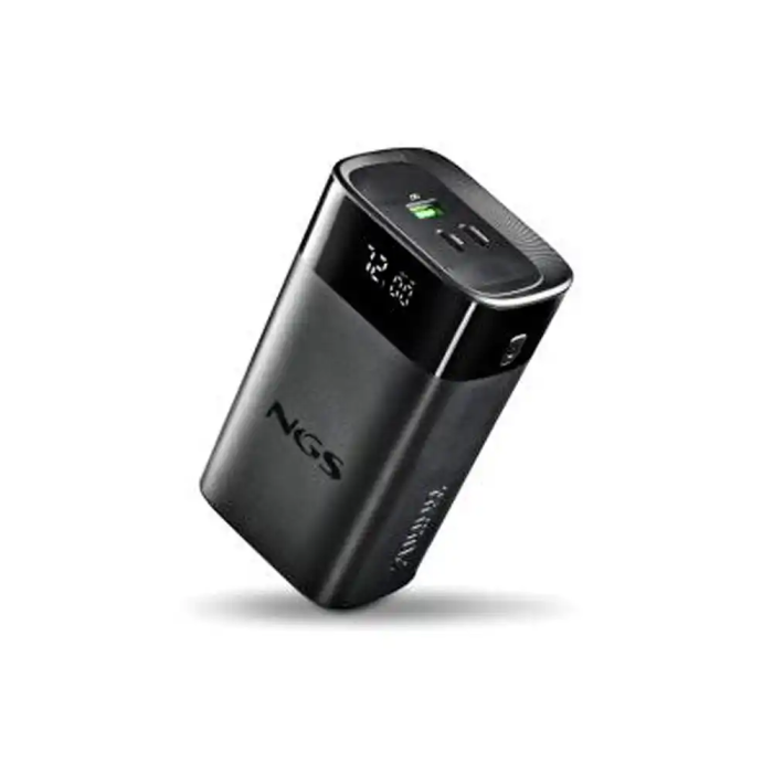 NGS TWIX20 Powerbank 20000mAh 65W Carga Rápida Compatible con Portátiles Negra