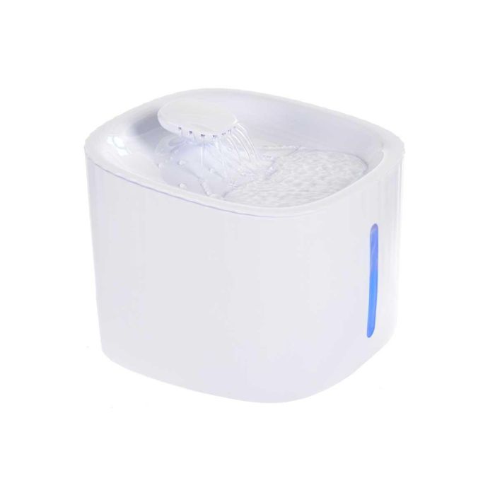 Fuente para Mascotas Mascow 19.5x15x19.5 cm, Blanco, 3L, con Filtración y USB (4 Unidades) 1 Fuente para Mascotas Mascow 19.5x15x19.5 cm, Blanco, 3L, con Filtración y USB (4 Unidades) 1
