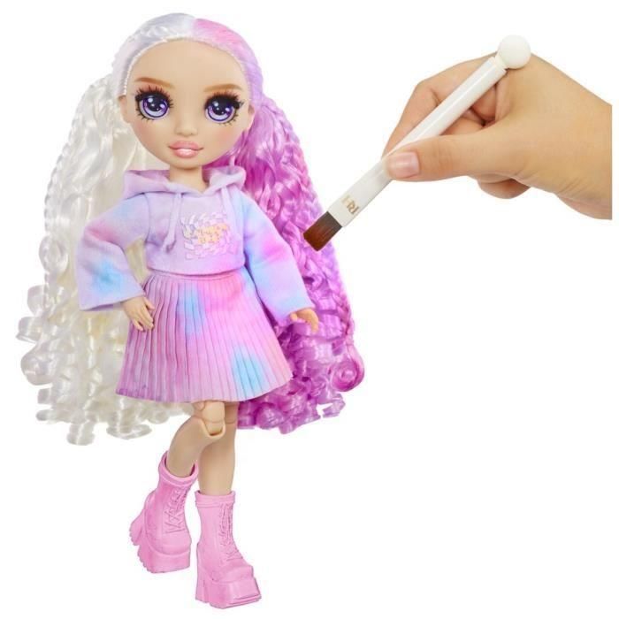 Muñeca rainbow high watercolor & create ojos morados 22 cm con accesorios varios. 1 Muñeca rainbow high watercolor & create ojos morados 22 cm con accesorios varios. 1