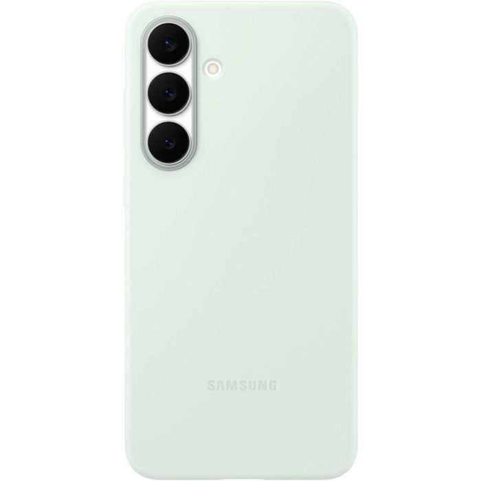Samsung Funda de Silicona para Galaxy S25 FE, Blanda, Verde Claro