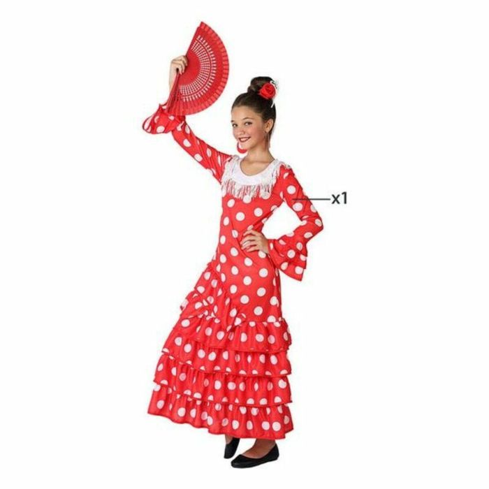 Disfraz para Niños Sevillana Rojo 5