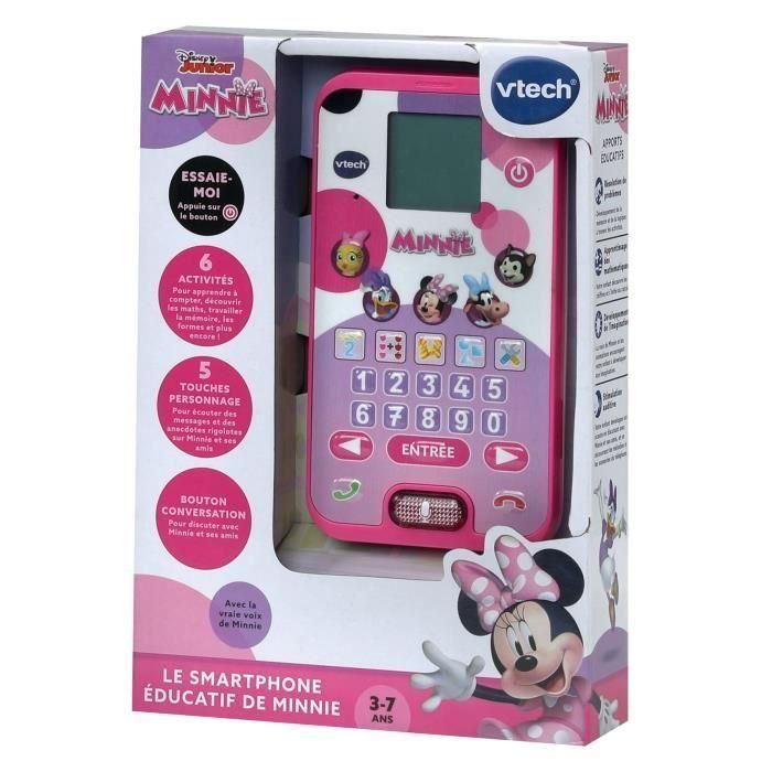 SMARTPHONE EDUCATIVO DE VTECH MINNIE 4 SMARTPHONE EDUCATIVO DE VTECH MINNIE 4