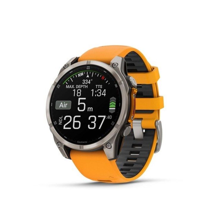 Smartwatch GARMIN Fénix 8 AMOLED Naranja 1,4" Ø 46 mm Ø 47 mm 5 Smartwatch GARMIN Fénix 8 AMOLED Naranja 1,4" Ø 46 mm Ø 47 mm 5