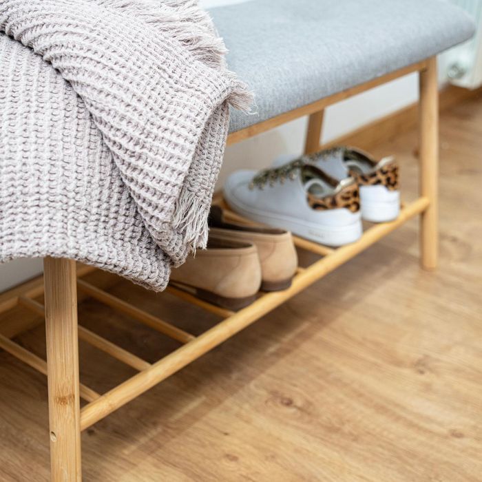 Vinthera Zapatero Moa Bambú 90x30x45 cm Madera 3 Vinthera Zapatero Moa Bambú 90x30x45 cm Madera 3