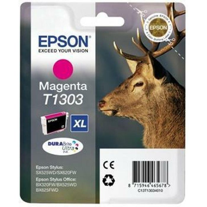 Cartucho de Tinta Original Epson BX320FW Magenta (8 Unidades) 1 Cartucho de Tinta Original Epson BX320FW Magenta (8 Unidades) 1
