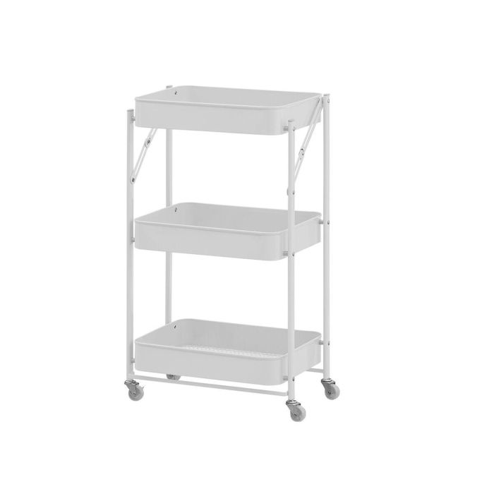 Carrito Verdulero Versa Blanco Metal Carrito Verdulero Versa Blanco Metal