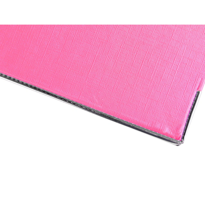 Liderpapel Archivador de Palanca Folio Documenta Forrado PVC Rado Lomo 52 mm Rosa con Compresor Metálico 7