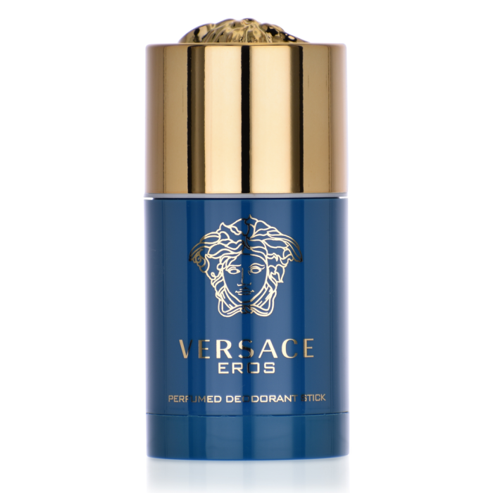 Versace Desodorante EROS para Hombre Stick 75 ml. Aroma Aromática Fougère con Menta, Limón y Vainilla, para Todo Tipo de Pieles 1