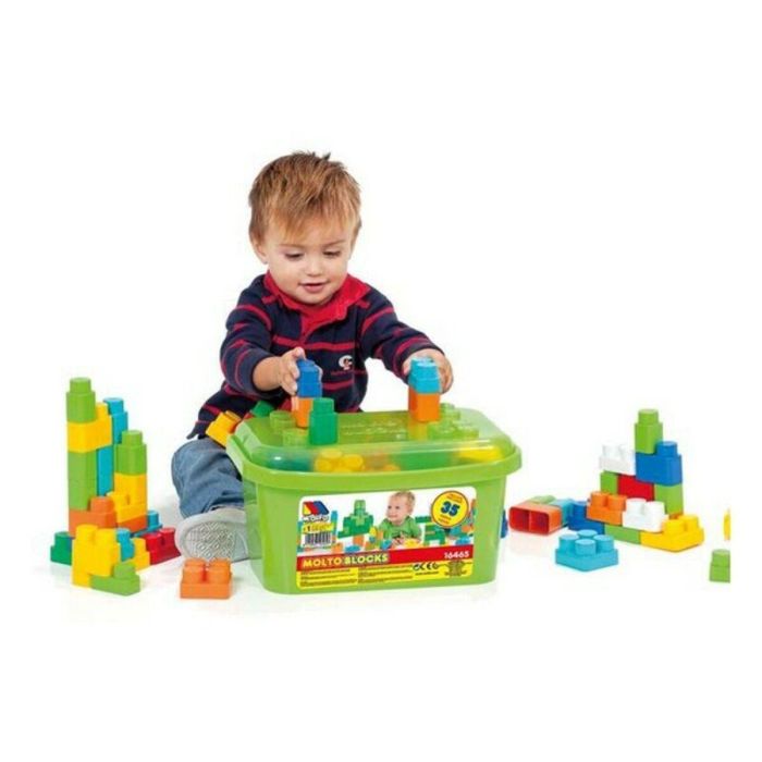 Juego de Construcción con Bloques Moltó (35 pcs) 0 Juego de Construcción con Bloques Moltó (35 pcs) 0