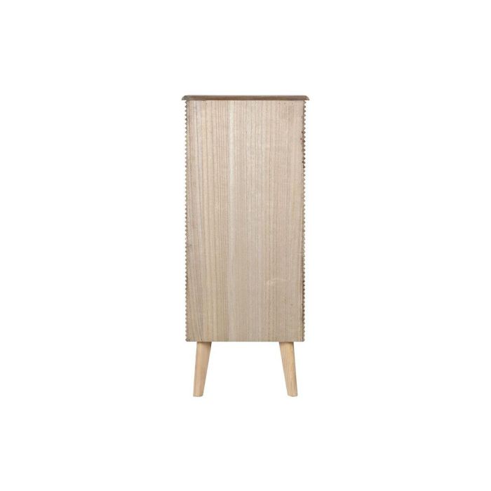 Cómoda DKD Home Decor Dorado Marrón claro Madera Madera de Paulonia Madera MDF Scandi 45 x 40 x 100 cm 42 x 40 x 100 cm 1