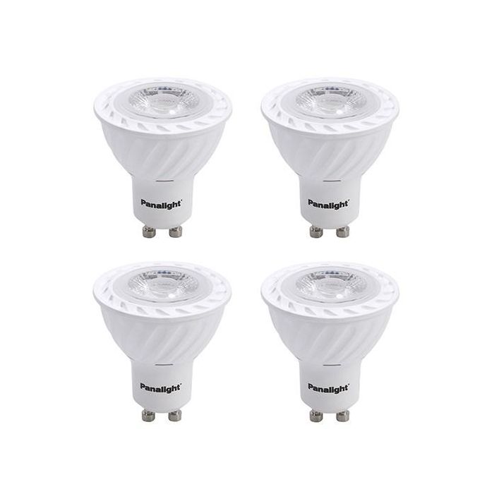 Panasonic-Panalight LDRHV9L40WG102DPL-4x Lámpara LED Dicroica Dimm GU10 7W 4000K Pack 4 0 Panasonic-Panalight LDRHV9L40WG102DPL-4x Lámpara LED Dicroica Dimm GU10 7W 4000K Pack 4 0
