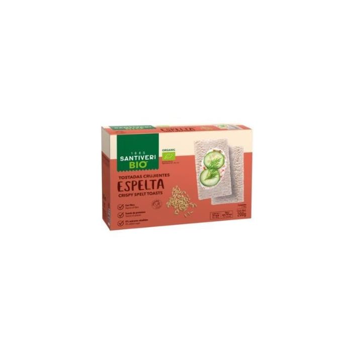 SANTIVERI Tostadas Ligeras de Espelta Integral Bio 200g