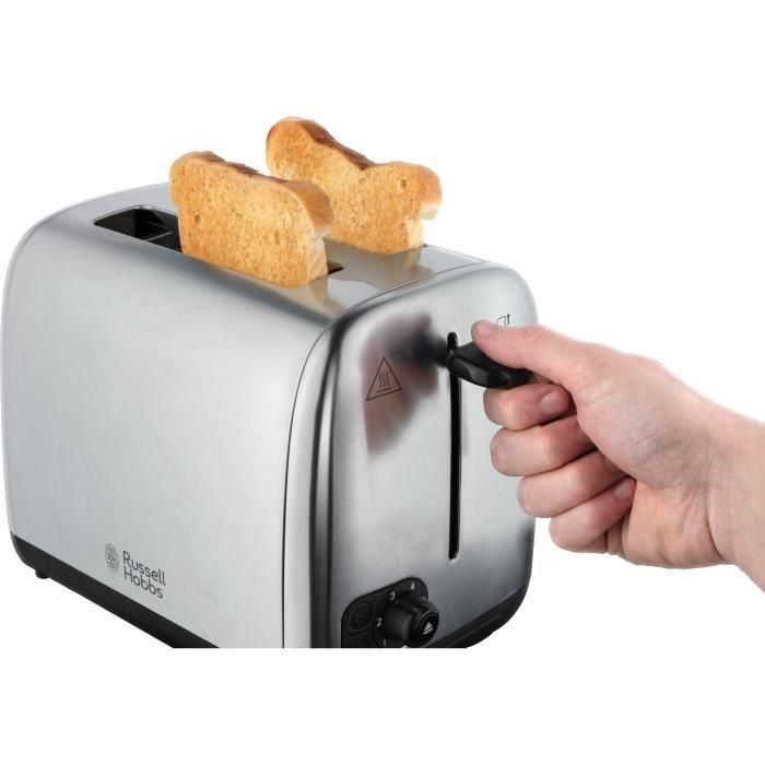 Tostador Adventure Russell Hobbs 24080-56 - Acero Inoxidable, Tueste Ajustable, Pan Congelado, Bandeja Recogemigas 1 Tostador Adventure Russell Hobbs 24080-56 - Acero Inoxidable, Tueste Ajustable, Pan Congelado, Bandeja Recogemigas 1