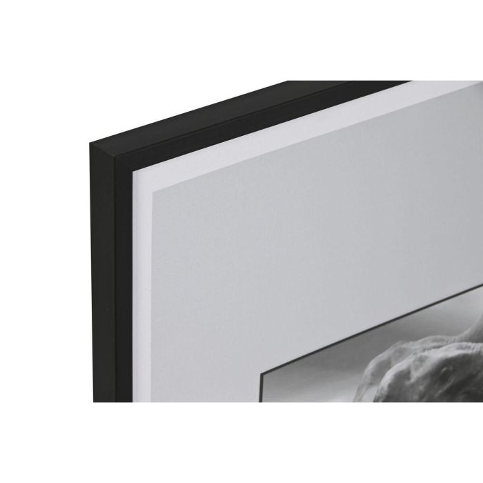 Cuadro Vintage DKD Home Decor Blanco Negro 2.2 x 60 x 45 cm (2 Unidades) 3