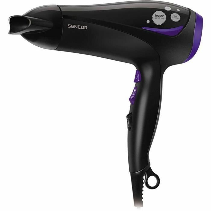 Secador de Pelo Sencor SHD 108VT Negro 2000 W 4 Secador de Pelo Sencor SHD 108VT Negro 2000 W 4