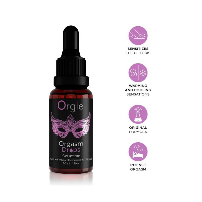 Gel Estimulante Orgie Orgasm Drops 30 ml 3 Gel Estimulante Orgie Orgasm Drops 30 ml 3