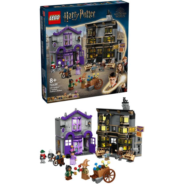 LEGO 76439 Harry Potter Ollivander y Madame Guipure: Prêt-à-porter para Magos y Hechiceras 12