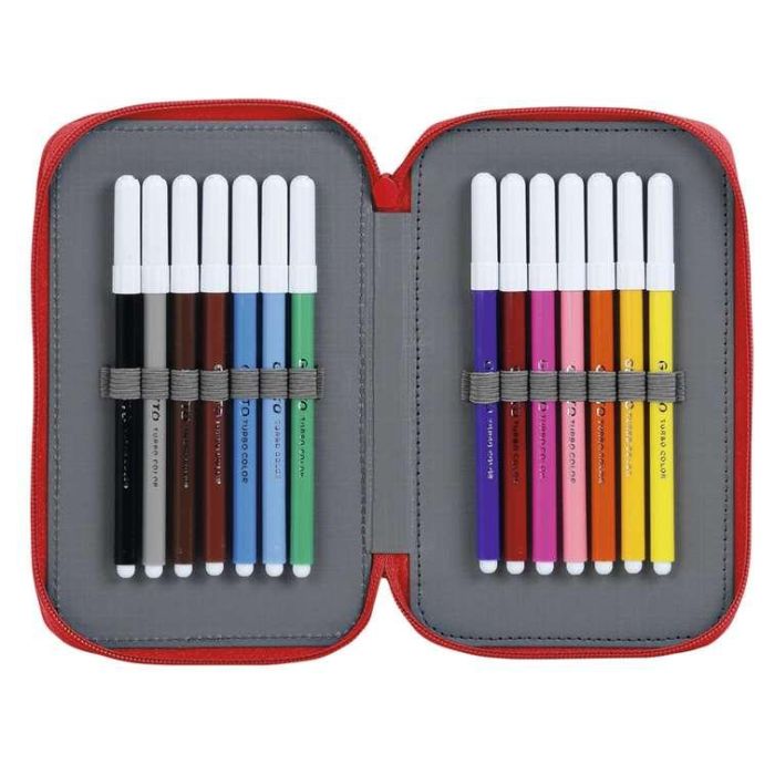 Plumier Doble Real Sporting de Gijón Blanco Rojo 12.5 x 19.5 x 4 cm (28 piezas) 1 Plumier Doble Real Sporting de Gijón Blanco Rojo 12.5 x 19.5 x 4 cm (28 piezas) 1