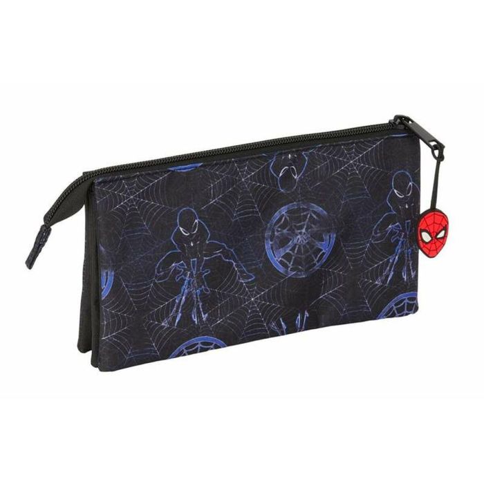Safta Portatodo Triple Spider-Man "Attack" 22x12x3cm - Estuche Escolar Edad Mínima +3 Años 2 Safta Portatodo Triple Spider-Man "Attack" 22x12x3cm - Estuche Escolar Edad Mínima +3 Años 2